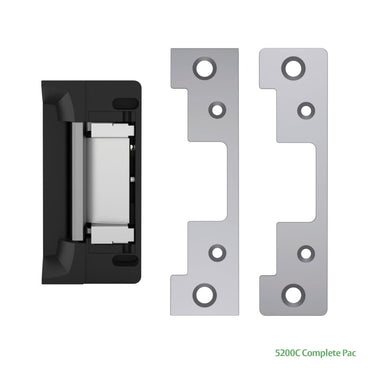 HES 5200 Series Grade 1 Electric Strike Complete Pack with 501 and 501A Faceplates