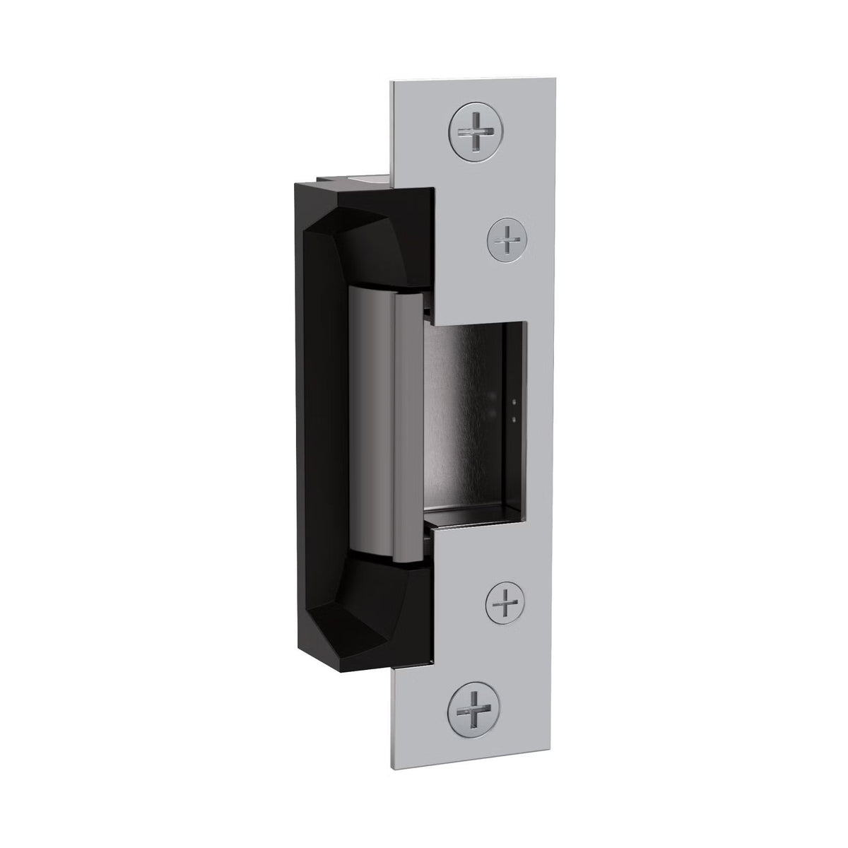 Front view of HES 5200 Series horizontal adjustable electric strike