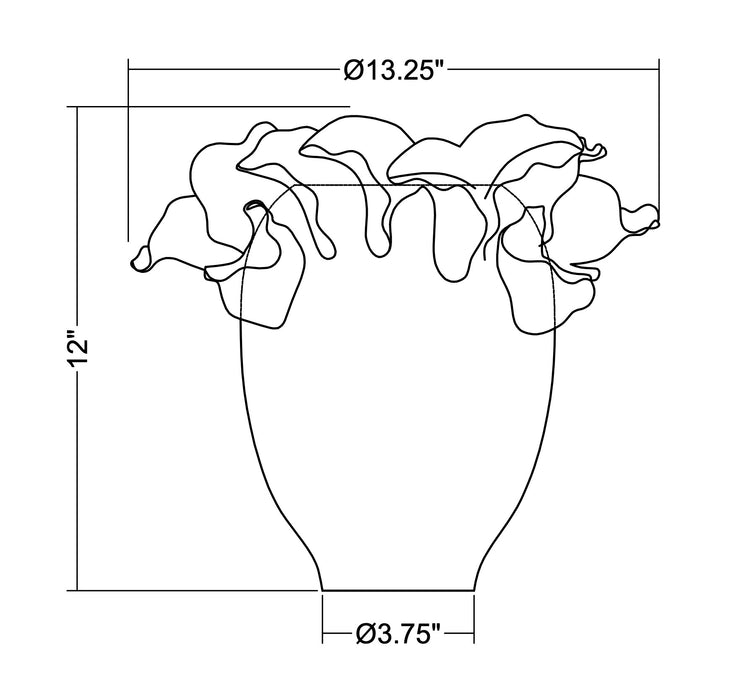 Isla Sculptural Ceramic Vase