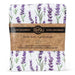 Lavender kitchen towels pack of 2 with branded band eco friendly packaging