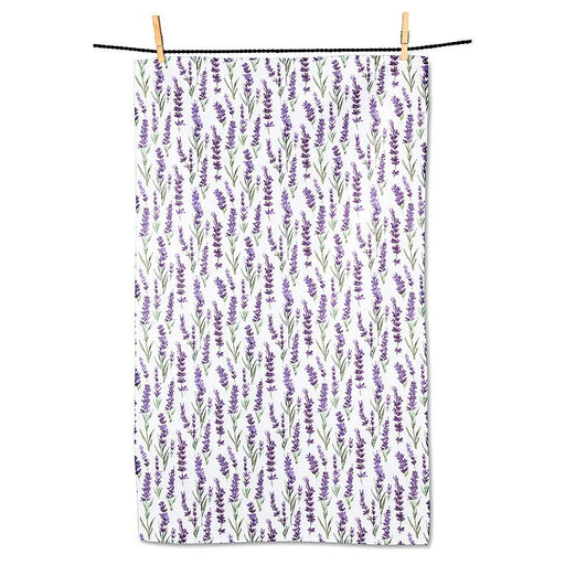 Lavender kitchen towels pack of 2 hanging purple absorbent eco friendly dish towels