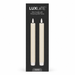 Luxlite flameless LED candle collection with retail packaging