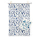 playful cats dishcloth and kitchen towel set hanging display