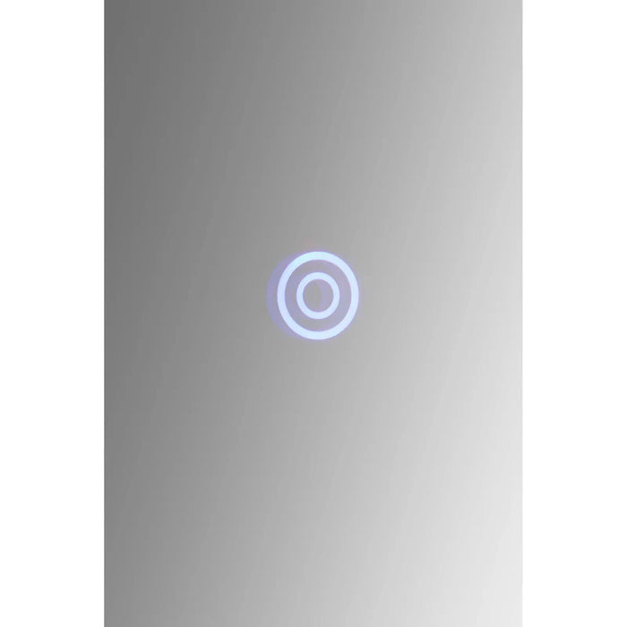 Touch sensor control on the Renwil Bexley LED bathroom mirror