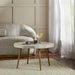 Renwil Core coffee table styled in a modern living room with soft neutral décor