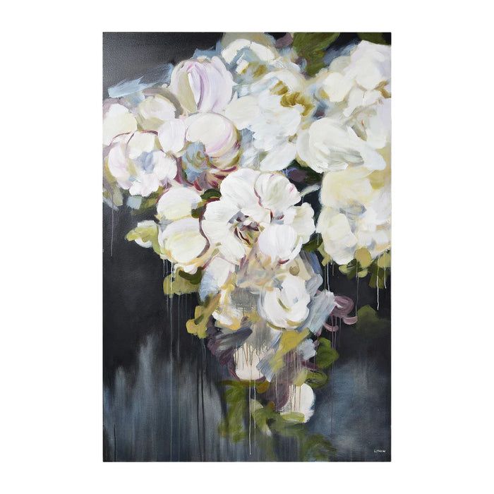 Renwil Gables hand-painted floral canvas wall art OL2061
