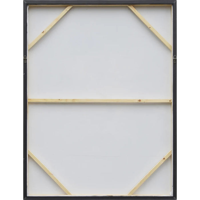 Back view and D-ring hanging construction of Renwil Kyoto OL2040 canvas art