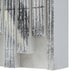 Close-up of the textured edge and depth of a Renwil Lyon wood wall art panel