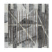 Front view of the right panel from the Renwil Lyon three-piece wall art set
