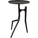 Renwil Maadi accent table in dark oil rubbed bronze full view