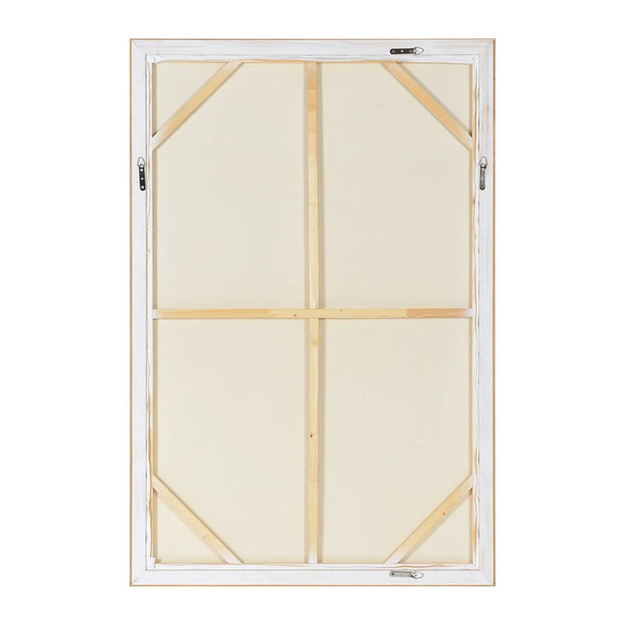 Back view and hanging hardware of Renwil Martia framed canvas wall art