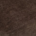 Close-up of the Meline accent stool textured brown linen upholstery