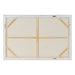 Back view and hanging construction of Renwil Milestone OL2055 canvas wall art