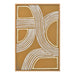 Renwil Milestone geometric canvas art displayed vertically using its two-way hanging design