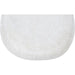 Side view of the organic curved silhouette of the Renwil Minda coffee table