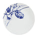Renwil Narine decorative porcelain wall plate featuring a blue leafy branch illustration