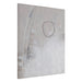 Angled view of Renwil Pinceau hand-painted textured cotton canvas art