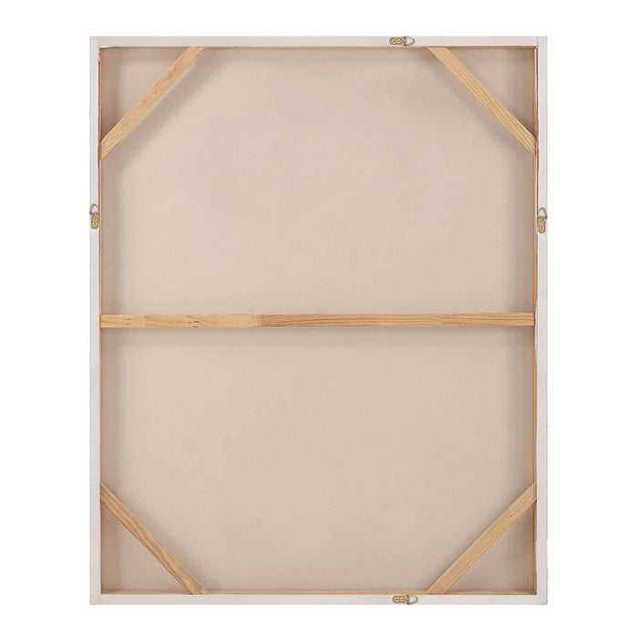Back view and two-way hanging construction of Renwil Pinceau OL2156 canvas wall art