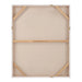 Back view and two-way hanging construction of Renwil Pinceau OL2156 canvas wall art