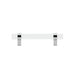 Richelieu 0206 glass cabinet pull front view