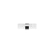Angled view of Richelieu 0206 glass and metal cabinet T-knob