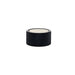 Richelieu 2065 cabinet knob in black with light center insert side view