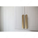 Richelieu 2585 sculpted cabinet pull installed in a modern interior space