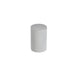 Richelieu 3060 knurled cylindrical cabinet knob in aluminum finish