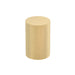 Richelieu 3060 knurled cylindrical cabinet knob in satin brass finish