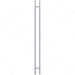 Richelieu 32 mm back-to-back ladder pull handle in Stainless Steel for glass and wood doors