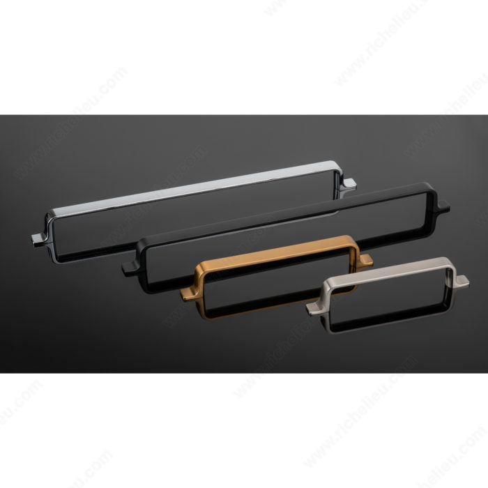 Richelieu 52003 modern metal cabinet pull collection in multiple finishes