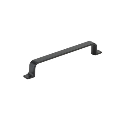 Richelieu 52003 Modern Metal Pull - Matte Black / 6’’ - Cabinet Pull