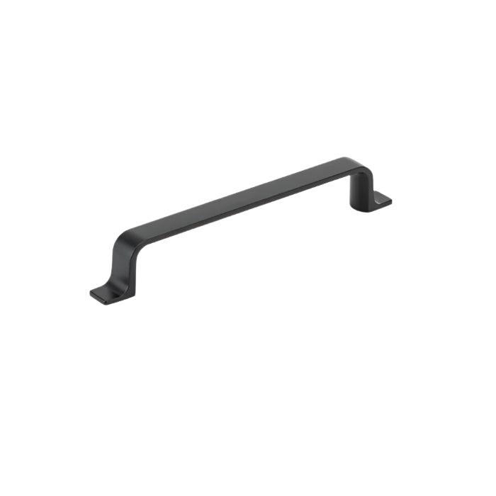 Richelieu 52003 Modern Metal Pull - Matte Black / 6’’ - Cabinet Pull