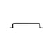 Richelieu 52003 modern metal cabinet pull in matte black front view