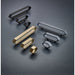 Richelieu 5465 hexagon cabinet pull available in multiple finishes