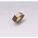 Richelieu 5465 hexagon cabinet pull detail view in lima gold