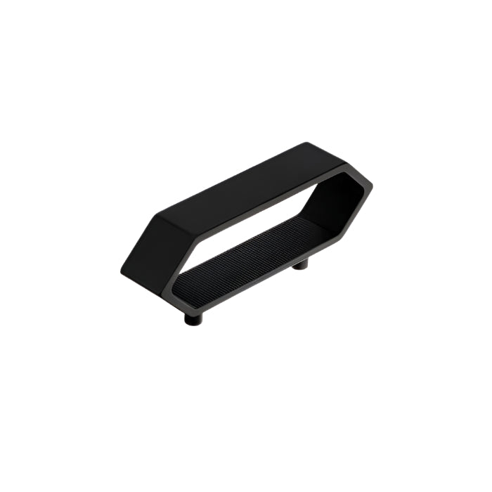 5465 Modern Metal Pull - Matte Black / 1’’ - Cabinet Pull