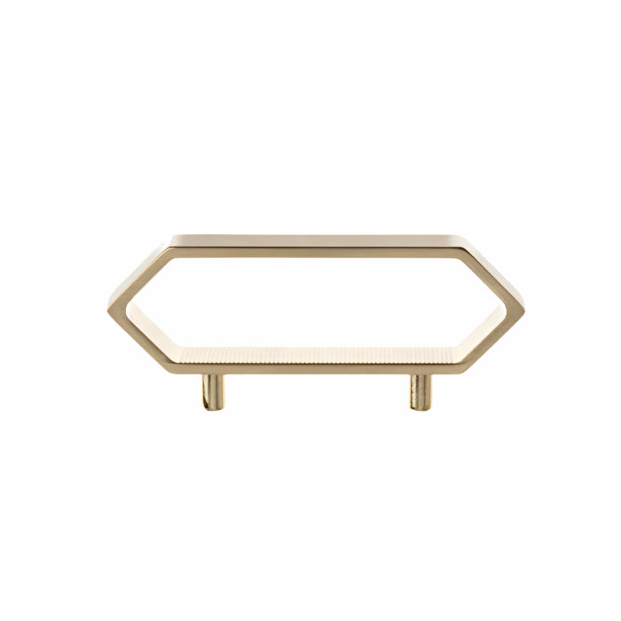 Richelieu 5465 hexagon cabinet pull geometric outline view