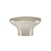 Richelieu 7345 cabinet knob in brushed nickel side view