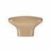 Richelieu 7345 cabinet knob in champagne bronze side view