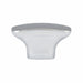 Richelieu 7345 cabinet knob in chrome side view