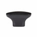 Richelieu 7345 cabinet knob in matte black angle view