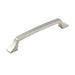 Richelieu 765 transitional metal appliance pull in brushed nickel finish detailed angle