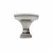 Richelieu 7653 brushed nickel cabinet knob side profile showing flared base