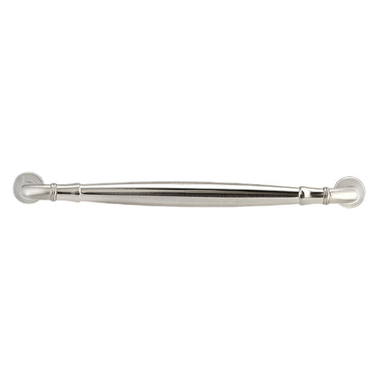 Profile view of Richelieu 790 traditional metal pull in polished nickel
