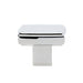 Richelieu 8655 cabinet knob in chrome front view