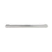 Profile view of Richelieu 8655 modern metal pull in chrome