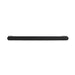 Profile view of Richelieu 8655 modern metal pull in matte black