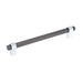 Richelieu 8715 Modern Metal Pull - Brushed Black Nickel / Chrome / 6’’ - Cabinet Pull