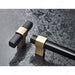 Richelieu 8715 cabinet pull showing contrasting finishes detail